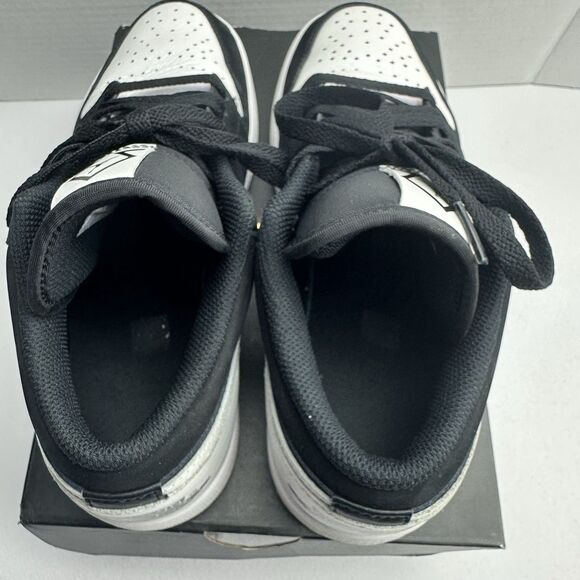 NIKE AIR JORDAN 1 RETRO LOW SE I DIAMOND SHORTS PANDA WHITE BLACK DH6931-001 - Picture 15 of 16